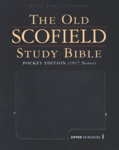 KJV, Old Scofield Study Bible, Pocket Edition, Imitation Leather