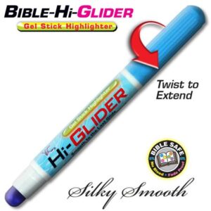 Bible-Hi-Glider Gel Stick Blue