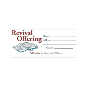 Revival Offering Envelope