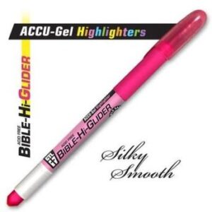 Accu-Gel Bible Hi-Glider Pink