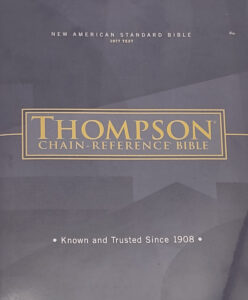 NASB, 1977 Thompson Chain Reference Bible, Hardcover