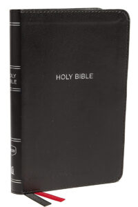 NKJV, Thinline Compact Bible, Imitation Leather, Black