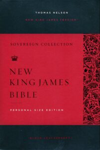 NKJV, Reference Bible, Sovereign Collection, Imitation Leather, Black