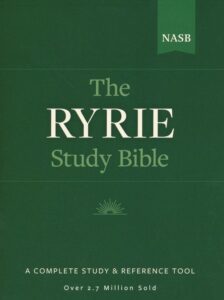 NAS, Ryrie Study Bible, Hardback, Red Letter