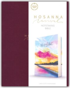 CSB, Notetaking Bible, Hosanna Revival Edition, Cloth Over Boards, Lake