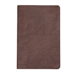 CSB, Thinline Bible, Bonded Leather, Brown, Large Print, Indexed