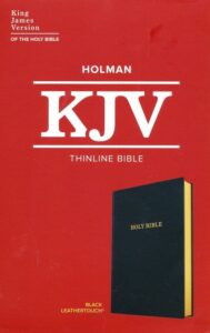 KJV, Thinline Bible, Imitation Leather, Black