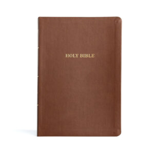 KJV, Value Edition Thinline Bible, Imitation Leather, Brown, Large Print