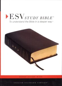 ESV, Study Bible, Bonded Bible, Black