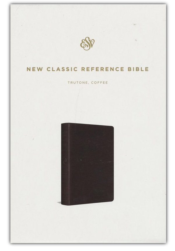 ESV, Reference Bible, Imitation Leather, Coffee