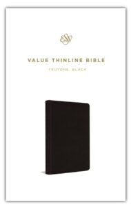 ESV, Value Thineline Bible, Imitation Leather, Black