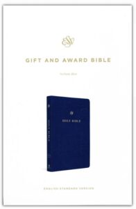 ESV, Gift and Award Bible, Imitation Leather, Blue