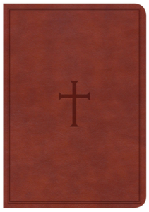 CSB, Compact Reference Bible, Leathersoft, Brown, Large Print