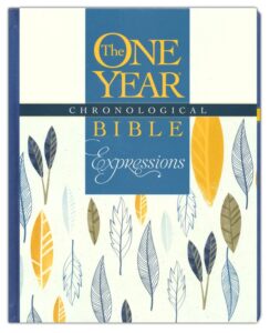 NLT, One Year Bible, Chronological Expressions, Hardcover