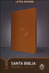 RVR60, Santa Biblia, Edicion ziper con referencias, letra grande (Spanish Edition)