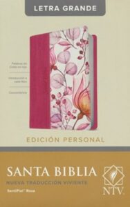 NTV, Holy Bible, Personal Edition, Leathersoft, Rosa, Large Print, Indexed