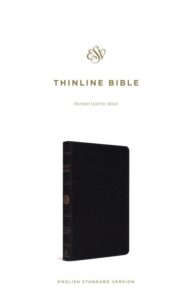 ESV, Thinline Bible, Bonded Leather, Black