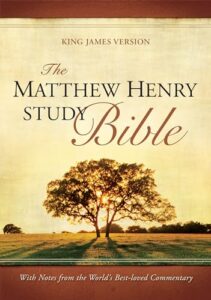 KJ MATTHEW HENRY STUDY BIBLE-HC