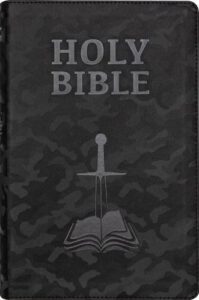 NASB, Children's Edition Bible, Imitation Leather, Midnight Black Camo