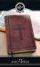 KJV, Standard Size Holy Bible, Imitation Leather, Brown with Cross, Indexed