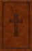 KJV, Standard Size Holy Bible, Imitation Leather, Brown with Cross, Indexed - Image 2