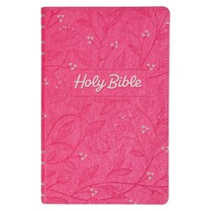 KJV, Holy Bible, Imitation Leather, Pink