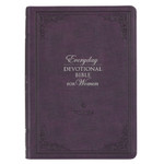NLT, Devotional Bible for Women, Imitation Leather, Purple