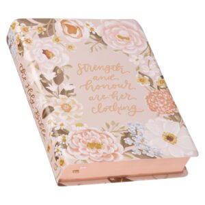 KJV, The Note Taking Bible, Imitation Leather, Margo Peach Floral