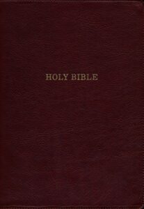 KJV, Standard Print Study Bible, Full Grain Leather, Saddle Tan, Indexed