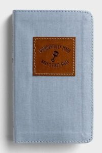 KJV, Baby Boys First Bible, Wonderfully Made, Blue