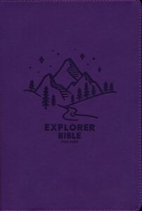 KJV, Explorer Bible for Kids, Imitation Leather, Purple, Indexed