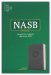 NASB, Compact Reference Bible, Imitation Leather, Charcoal