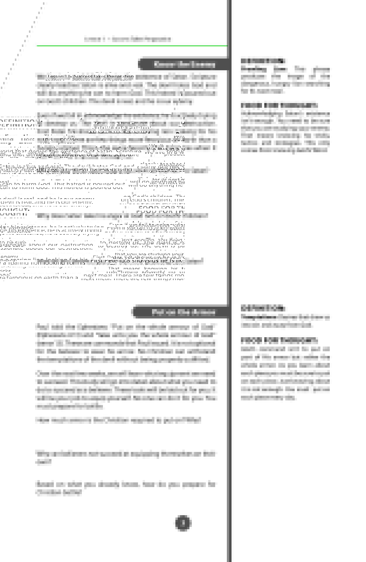 BDS Teen Bible Study, Tools of the Trade - Image 4