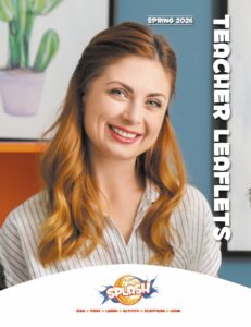 Children's Church, SPLASH TEACHER LEAFLETS, Spring 2026
