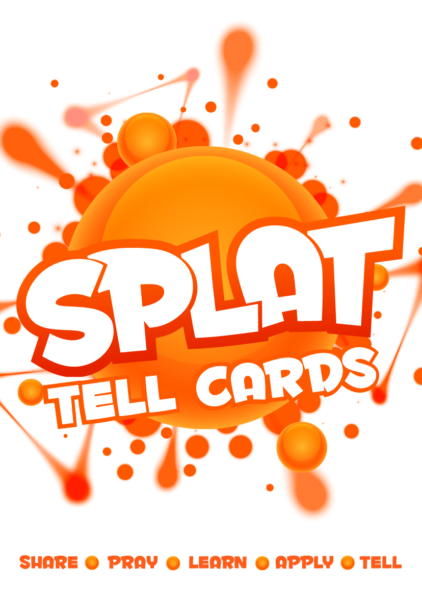 Sunday School SPLAT 1st & 2nd GRADE TELL CARDS, Spring 2026
