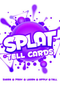 Sunday School SPLAT 3rd & 4th GRADE TELL CARDS, Spring 2026