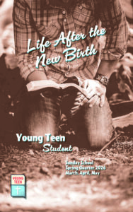 Sunday School YOUNG TEEN STUDENT, Spring 2026