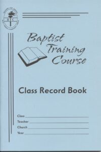 BTC CLASS RECORD BOOK