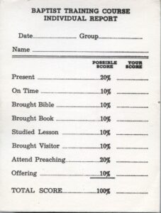 BTC INDIVIDUAL REPORT PAD (100)