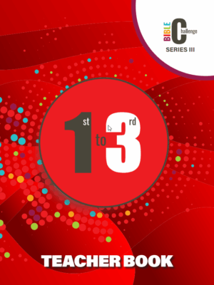 Bible Challenge 1st-3rd Grade TEACHER BOOK, Series III