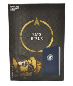 CSB, Emergency Medical Services Bible, Leathertouch, Navy