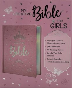 ESV, My Creative Bible for Girls, Pink Imitation Leather-Over-Board