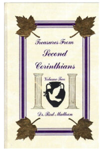 TREASURES FROM SECOND CORINTHIANS VOLUME 2 by Dr. Rod Mattoon