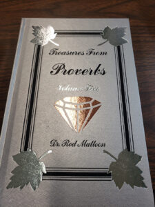 TREASURES FROM PROVERBS VOLUME TWO by Dr. Rod Mattoon