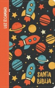 NIV, Kids Bible, Imitation Leather, Multicolored, Rockets, Spanish Version