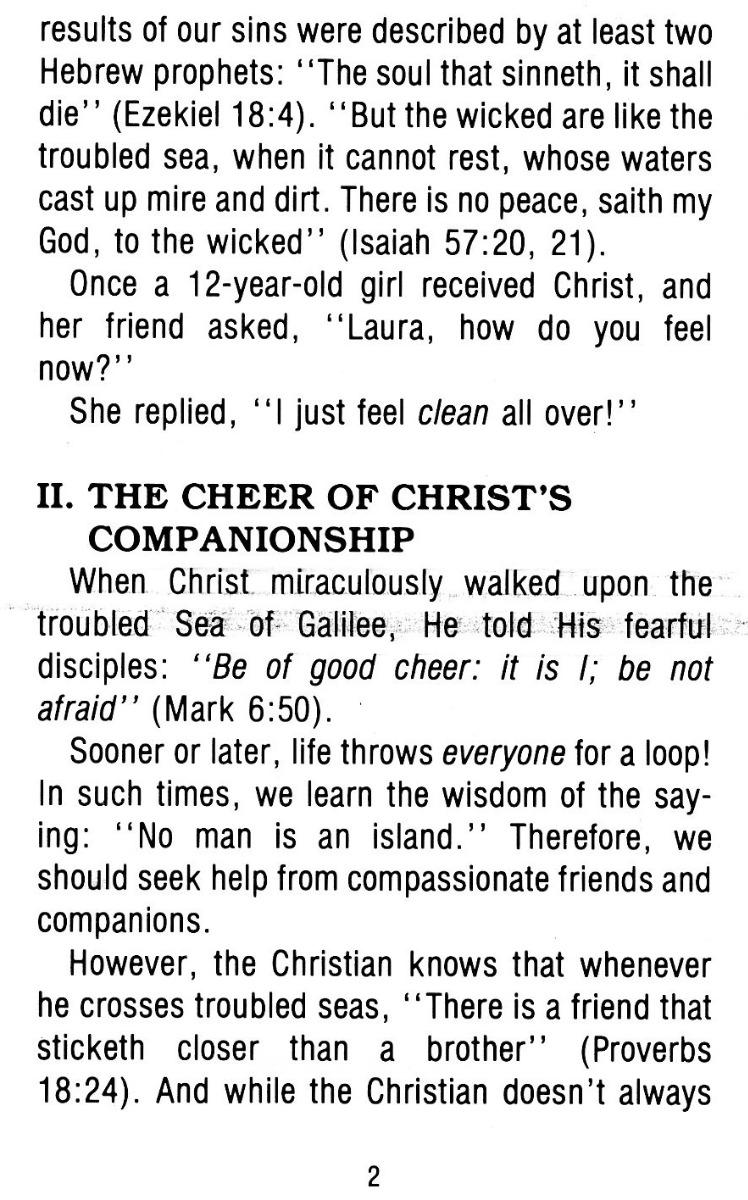 THREE CHEERS FOR THE CHRISTIAN Tract - Image 5