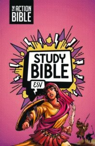 ESV, Action Kids Study Bible, Imitation Leather, Pink