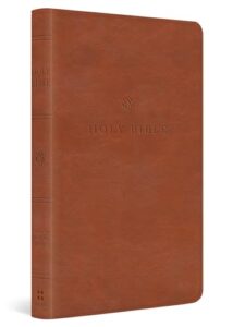 ESV, Value Thinline Bible, Imitation Leather, English Saddle