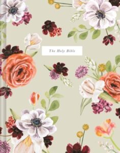 ESV, Single Column Journaling Bible, Hardcover, Hosanna Revival Series, Floral