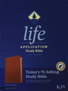 KJV, Life Application Study Bible, Third Ed, Gen Leath, Brown, Index